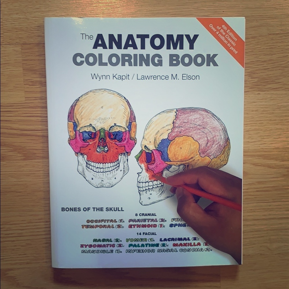 Anatomy Coloring Book by Wynn Kapit and Lawrence M. Elson